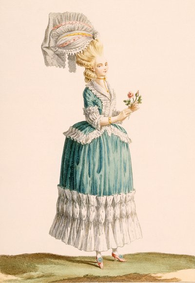 Caraco a la Polanaise, engraved by Dupin, from 